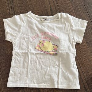 Lemon Baby White Kids' T-Shirt
